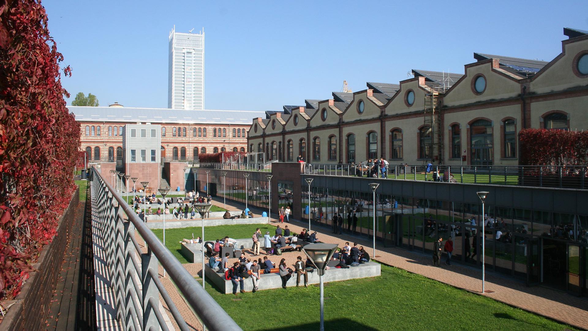 Rooms 'I' with their garden at Politecnico di Torino
